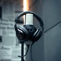 Canva - Photo Of Headphones On Mic